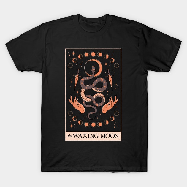 The Waxing Moon T-Shirt by thiagocorrea